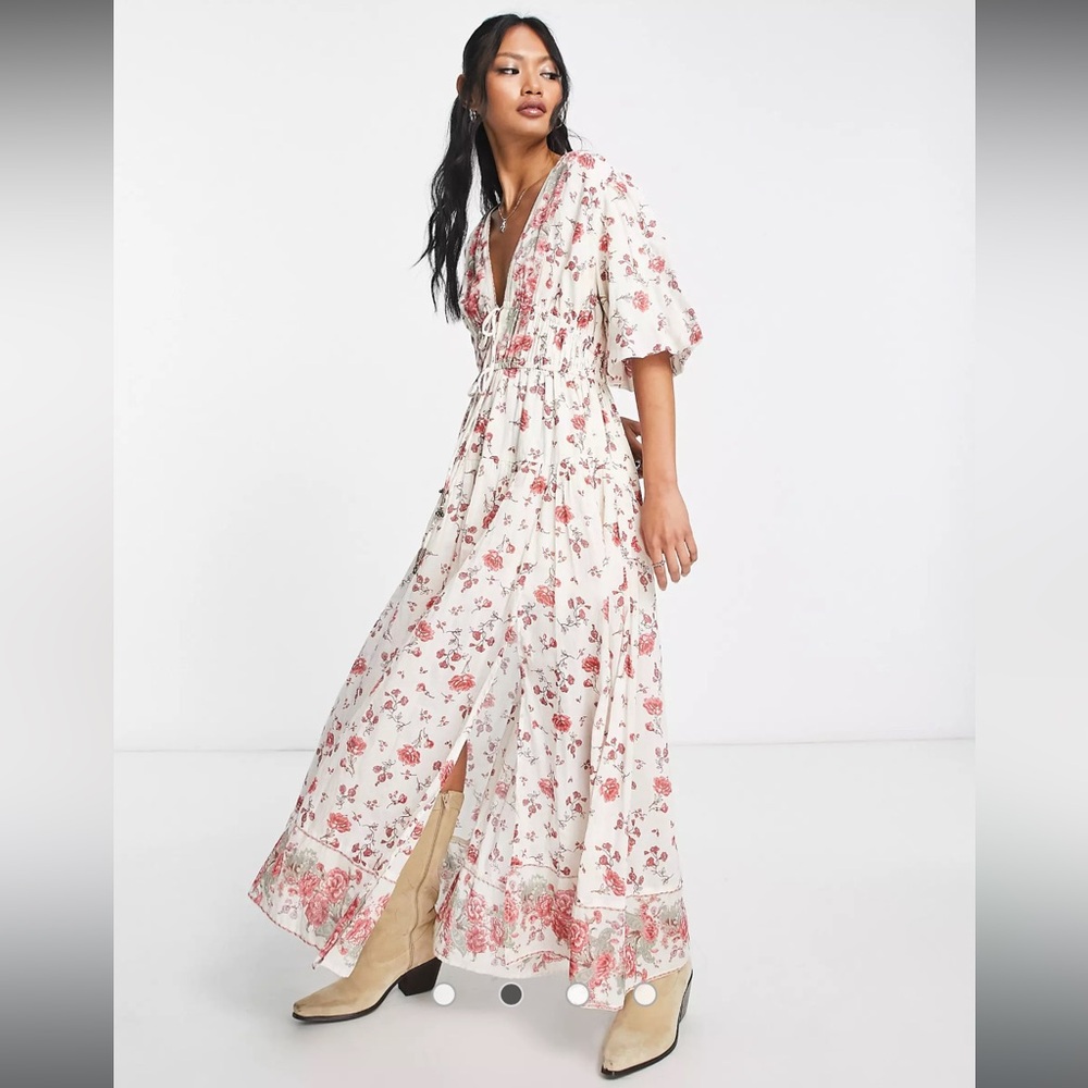Free People Lysette Floral Maxi Dress